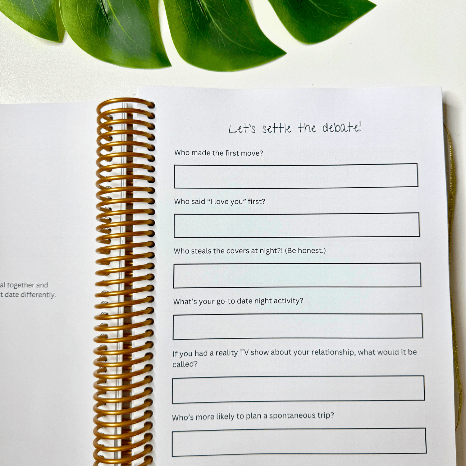 The Lovers Journal