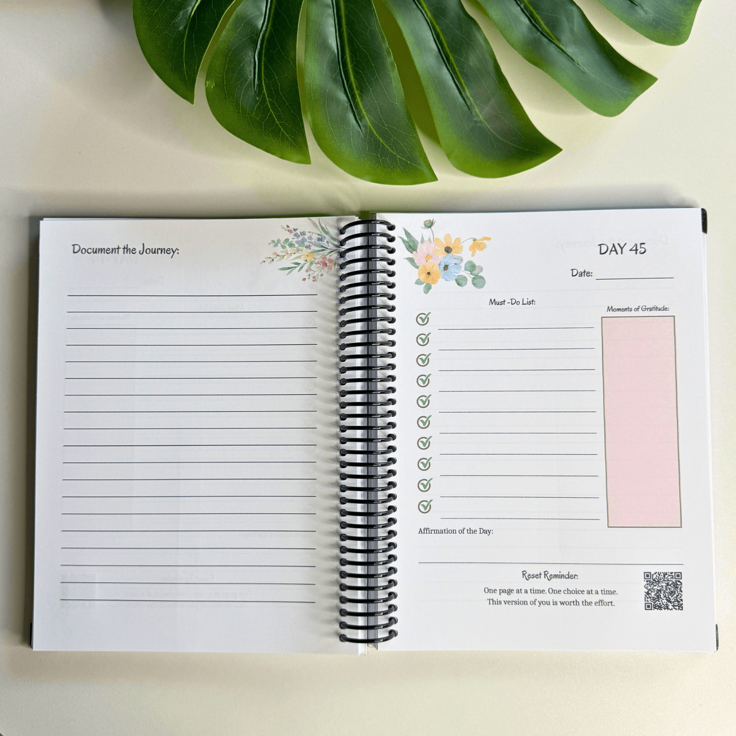 The 75-Day Reset Journal
