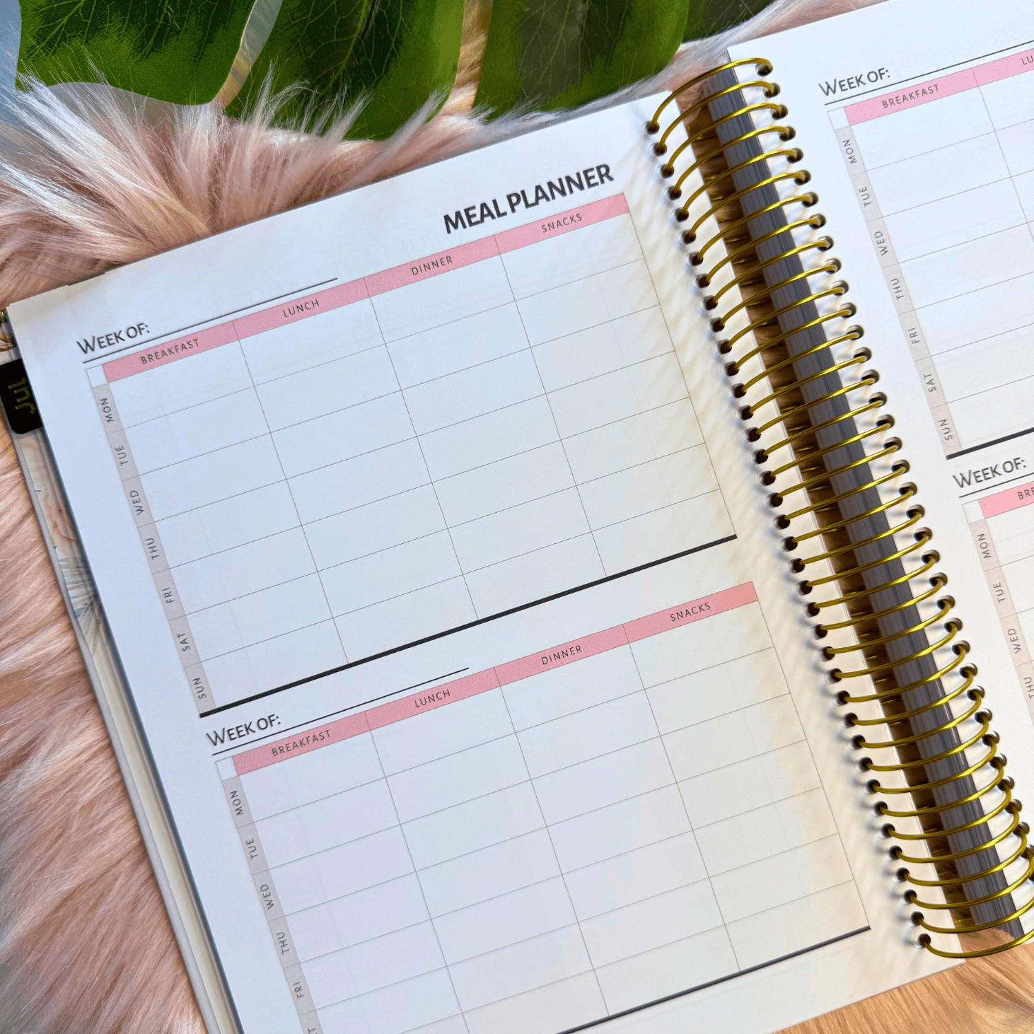 2026 Custom Weekly Planner