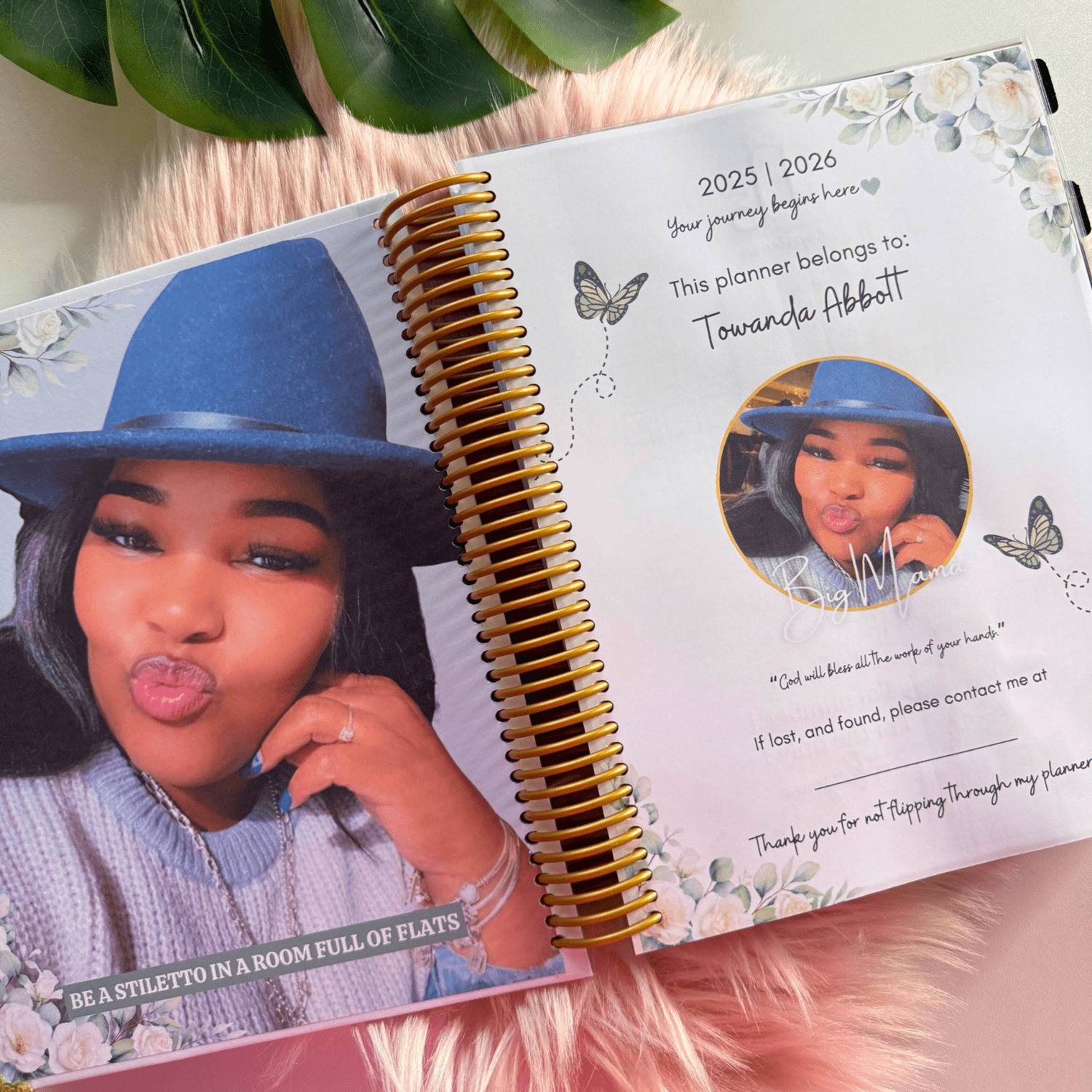 Custom Weekly Glow-Up Planner