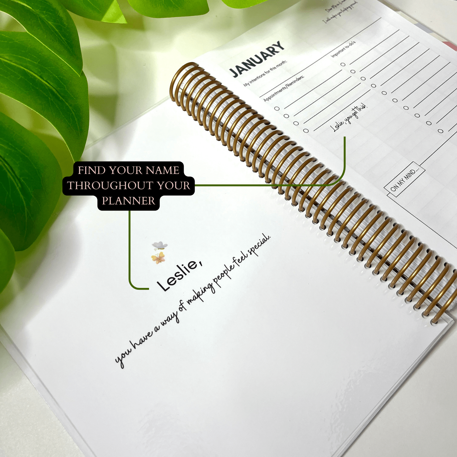 SIMPLE MONTHLY PLANNER