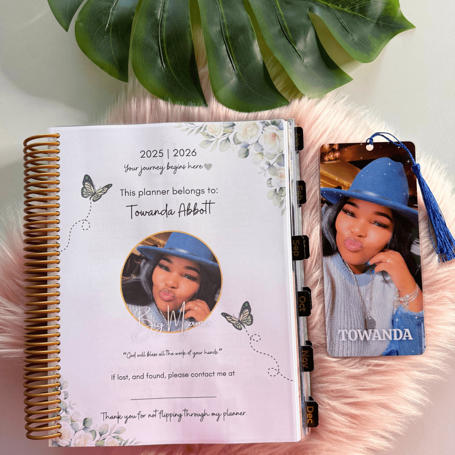 Custom Weekly Glow-Up Planner