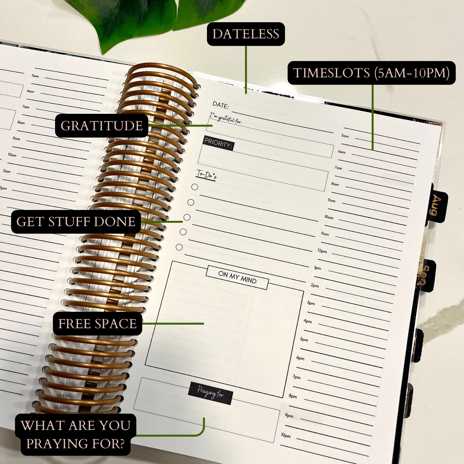 Custom Daily Planner